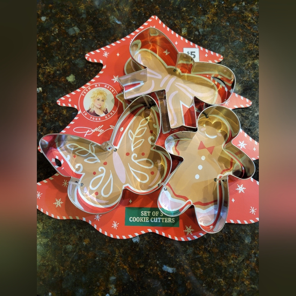 Dollcake Festive Cookie Cutter Set - Red